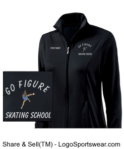 Charles River Youth Girl's Fitness Jacket Design Zoom